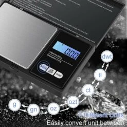 Balance De Précision, 500g/0.01g, Balance De Cuisine, Balance De Poche Numérique Portable Avec Écran LCD Et Tare Function, Balance De Bijoux, Pour Bijoux, Café, Etc.(Piles Incluses) -Petit Électroménager 80970561 3