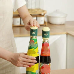 Sauce Aux Huîtres Centrifugeuse Domestique Buse De Jus Tête De Pompe Universelle Artefact Consommation De Carburant De Qualité Alimentaire Bouteille Buse De Compression 1pcs Couleur Aléatoire -Petit Électroménager 81161132 3