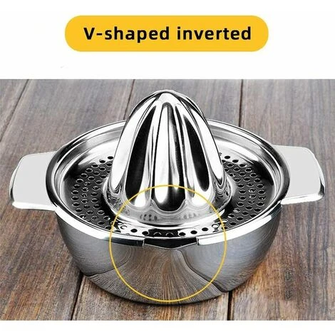 Presse Agrume Manuel Presse Orange Inox Presse Citron Orange Juicer Lavable Au Lave-Vaisselle Pour Oranges Citrons Limes 5 Presse Agrume Manuel Presse Orange Inox Presse Citron Orange Juicer Lavable Au Lave-Vaisselle Pour Oranges Citrons Limes – Image 3