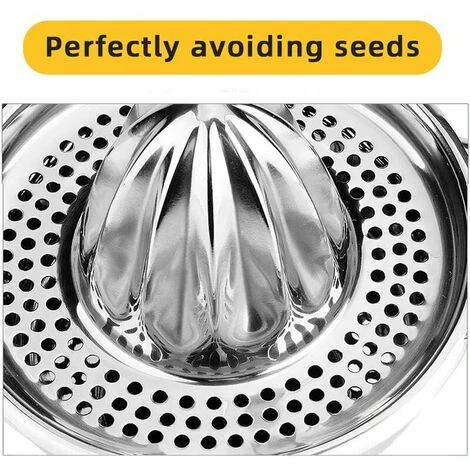 Presse Agrume Manuel Presse Orange Inox Presse Citron Orange Juicer Lavable Au Lave-Vaisselle Pour Oranges Citrons Limes 6 Presse Agrume Manuel Presse Orange Inox Presse Citron Orange Juicer Lavable Au Lave-Vaisselle Pour Oranges Citrons Limes – Image 4