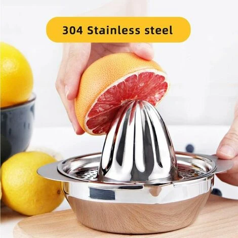 Presse Agrume Manuel Presse Orange Inox Presse Citron Orange Juicer Lavable Au Lave-Vaisselle Pour Oranges Citrons Limes 7 Presse Agrume Manuel Presse Orange Inox Presse Citron Orange Juicer Lavable Au Lave-Vaisselle Pour Oranges Citrons Limes – Image 5