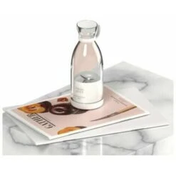 Mini Extracteur De Jus Juicer Pour Shakes Et Smoothies Fruits Légumineuses , Mixeur Portable Rechargeable Par USB - Rose -Petit Électroménager 86380836 4