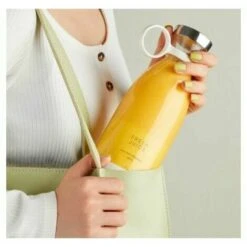 Mini Extracteur De Jus Juicer Pour Shakes Et Smoothies Fruits Légumineuses , Mixeur Portable Rechargeable Par USB - Rose -Petit Électroménager 86380836 5