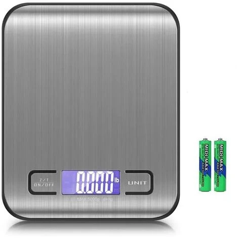 None Balance De Cuisine Numérique Balance De Cuisine électronique Balance Alimentaire De Précision 5kg/ 1g En Acier Inoxydable 6 None Balance De Cuisine Numérique Balance De Cuisine électronique Balance Alimentaire De Précision 5kg/ 1g En Acier Inoxydable – Image 4