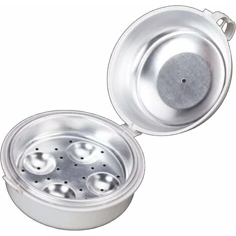 Egg Boiler,Cuiseur à Oeufs Big Boiley 13.3 15.7 15.7cm, Micro-ondes Boiler Rapid Egg Cooking Appliances,4 Oeufs 4 Egg Boiler,Cuiseur à Oeufs Big Boiley 13.3 15.7 15.7cm, Micro-ondes Boiler Rapid Egg Cooking Appliances,4 Oeufs – Image 2