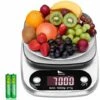 Balance De Cuisine Numérique - De 1 G à 10 Kg - En Acier Inoxydable - Haute Précision - Avec écran LCD Et Batterie Incluse [Classe énergétique A+] -Petit Électroménager 87834520 1