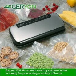 2 Rouleaux Film Professionnel Stable, Sacs Soudure Film Roulettes Grande 20 X 500 Cm Convient Pour Tous Les Recettes à Stocker Sous Vide/Thermosoudeuse/de Mise Sous Vide -Petit Électroménager 88070912 3