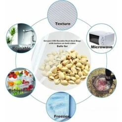 2 Rouleaux Film Professionnel Stable, Sacs Soudure Film Roulettes Grande 20 X 500 Cm Convient Pour Tous Les Recettes à Stocker Sous Vide/Thermosoudeuse/de Mise Sous Vide -Petit Électroménager 88070912 4