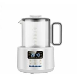 Petit Électroménager 23 1.5L Grande Capacité Chauffe-lait à Température Constante Chauffage électrique Santé Pot Ménage Trois-en-un Bébé Conditionneur De Lait Bouilloire,blanc