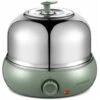 Cuiseur à Oeufs, Cuiseur à Oeufs électrique, 9 Oeufs, Acier Inoxydable Avec Arrêt Automatique，vert -Petit Électroménager 88681267 1