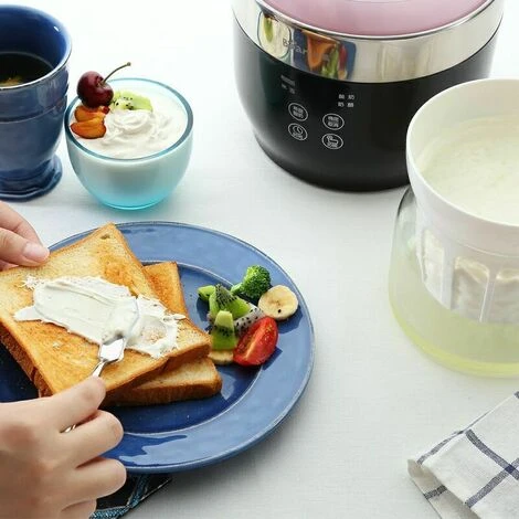 Yaourtière Électrique, 1L Maison Automatique Électrique Crème Yaourtière Machine Yaourtière Outil De Brassage 5 Yaourtière Électrique, 1L Maison Automatique Électrique Crème Yaourtière Machine Yaourtière Outil De Brassage – Image 3