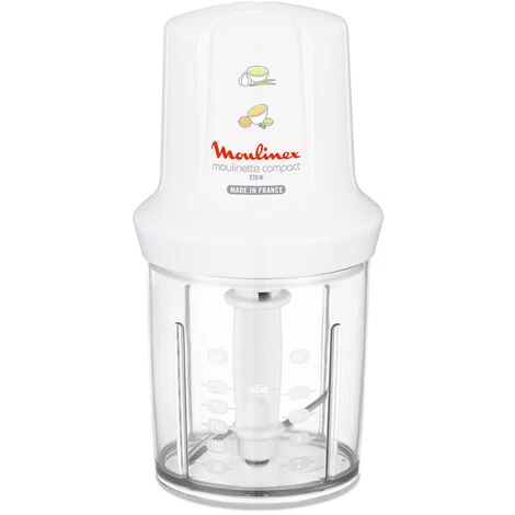 Moulinex DJ300110 Hachoir électrique 0,25 L 270 W Blanc 3 Moulinex DJ300110 Hachoir électrique 0,25 L 270 W Blanc
