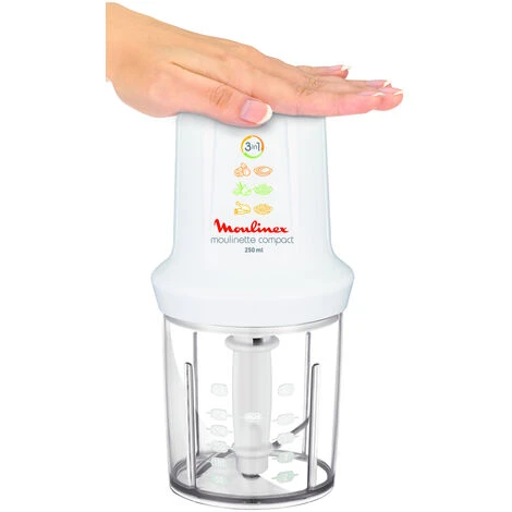 Moulinex DJ300110 Hachoir électrique 0,25 L 270 W Blanc 5 Moulinex DJ300110 Hachoir électrique 0,25 L 270 W Blanc – Image 3