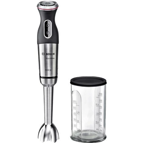 Bosch Haushalt MS8CM6110 Mixeur Plongeant 1000 W Avec Blender Acier Inoxydable, Noir X987832 3 Bosch Haushalt MS8CM6110 Mixeur Plongeant 1000 W Avec Blender Acier Inoxydable, Noir X987832