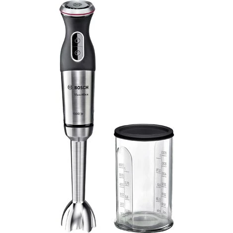 Bosch Haushalt MS8CM6110 Mixeur Plongeant 1000 W Avec Blender Acier Inoxydable, Noir X987832 4 Bosch Haushalt MS8CM6110 Mixeur Plongeant 1000 W Avec Blender Acier Inoxydable, Noir X987832 – Image 2
