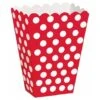 LYCXAMES 20 Pcs Popcorn Boîtes, Petites Boite Bonbon En Papier, Pot Popcorn Rétro Pour Les Fêtes, Anniversaires, Soirées Cinéma Et Soirées Pyjama（Pois）