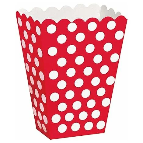 LYCXAMES 20 Pcs Popcorn Boîtes, Petites Boite Bonbon En Papier, Pot Popcorn Rétro Pour Les Fêtes, Anniversaires, Soirées Cinéma Et Soirées Pyjama(Pois) 3 LYCXAMES 20 Pcs Popcorn Boîtes, Petites Boite Bonbon En Papier, Pot Popcorn Rétro Pour Les Fêtes, Anniversaires, Soirées Cinéma Et Soirées Pyjama(Pois)
