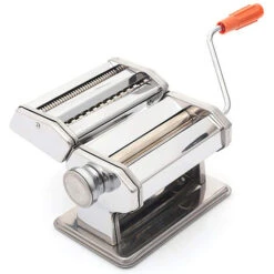 Hofuton Machine à Pâtes En Acier Inoxydable Avec Manivelle Pour Tagliatelle/Spaghettis/Lasagnes/Ravioles