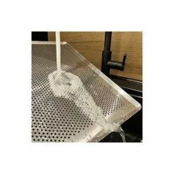 GP Moule De Cuisson Carré En Aluminium Perforé De 11 Pouces, Moule De Cuisson Carré Ménager En Aluminium Avec Trous, 2 Morceaux De Moule De Cuisson, Argent, Moule De Cuisson -Petit Électroménager 92140905 5