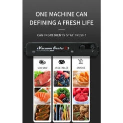 Machine Sous Vide Alimentaire, Appareil De Mise Sous Vide La Cuisine Et La Conservation, Pour Aliments, Viandes, Légumes, Fruits Inclus 10 Sac Sous Vide -Petit Électroménager 92358975 3