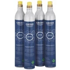 Grohe Pièces De Rechange - Bouteilles De CO2 425g, 4 Pcs 40422000