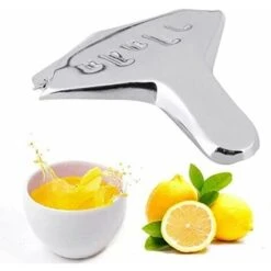 Presse-agrumes Manuel En Acier Inoxydable Pour Orange, Citron, Citron Vert Et Agrumes - Lot De 4, Taille 12,5 X 6,5 Cm, Couleur Argentée. -Petit Électroménager 92617998 5