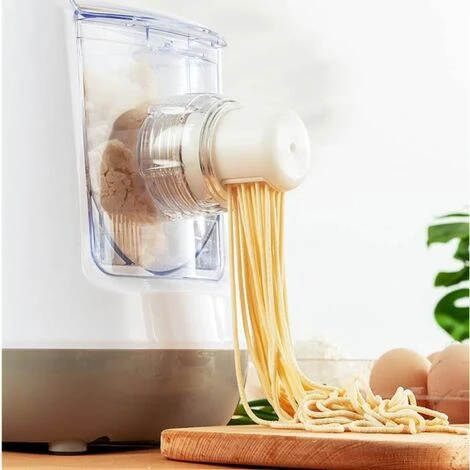 Machine à Pâtes Automatique 260W LEXLIFE - 12 Moules à Pâtes + 1 Moule à Boulettes - Blanc 5 Machine à Pâtes Automatique 260W LEXLIFE - 12 Moules à Pâtes + 1 Moule à Boulettes - Blanc – Image 3