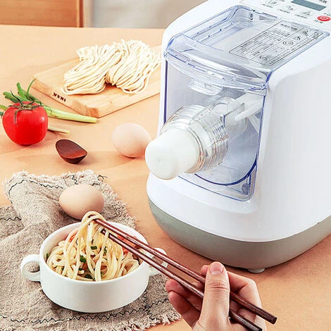 Machine à Pâtes Automatique 260W LEXLIFE - 12 Moules à Pâtes + 1 Moule à Boulettes - Blanc 7 Machine à Pâtes Automatique 260W LEXLIFE - 12 Moules à Pâtes + 1 Moule à Boulettes - Blanc – Image 5