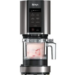 Ninja NC300EU Sorbetière Sorbetière Traditionnelle 0,473 L 800 W Noir, Argent