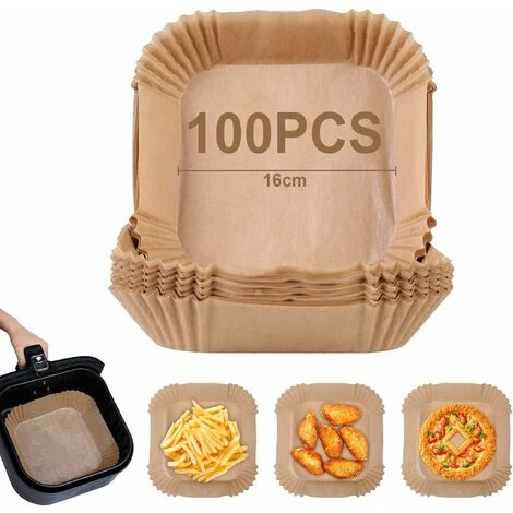 Solde- AGILITY, Papier Sulfurisé Pour Air Fryer,100 Pièces 16cm Papier Cuisson Air Fryer Paper Liner,Jetable Antiadhésive Sans Huile Papier Parchemin Accessoires Air Fryer Pour 3-4.5L Friteuse à Air 3 Solde- AGILITY, Papier Sulfurisé Pour Air Fryer,100 Pièces 16cm Papier Cuisson Air Fryer Paper Liner,Jetable Antiadhésive Sans Huile Papier Parchemin Accessoires Air Fryer Pour 3-4.5L Friteuse à Air