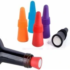 Bouchons De Vin Bouchons De Bouteille En Silicone Couleur Lot De 5 Bouchons De Bouteille De Vin Réutilisables Bouchons De Bière Avec Vis Pour Conserver La Bière Boisson Alcool 9 Bouchons De Vin Bouchons De Bouteille En Silicone Couleur Lot De 5 Bouchons De Bouteille De Vin Réutilisables Bouchons De Bière Avec Vis Pour Conserver La Bière Boisson Alcool -Petit Électroménager 94917189 3