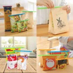 32PCS Clip Fermeture Sachet Pinces Réutilisables Alimentaire D'étanchéité Clips Pour Sceller Les Sacs Alimentaires , La Cuisine, La Maison 10 32PCS Clip Fermeture Sachet Pinces Réutilisables Alimentaire D'étanchéité Clips Pour Sceller Les Sacs Alimentaires , La Cuisine, La Maison -Petit Électroménager 95284924 4
