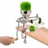 Extracteur De Jus Manuel, Presse-agrumes D'Herbe De Blé Extracteur De Jus Manuel En Acier Inoxydable Pour Herbe De Blé, Légume Et Fruit -Petit Électroménager 95346818 1