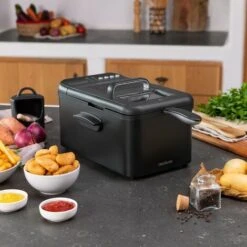 Friteuse Avec Huile CleanFry Luxury 3000 Black Cecotec 10 Friteuse Avec Huile CleanFry Luxury 3000 Black Cecotec -Petit Électroménager 95737372 4