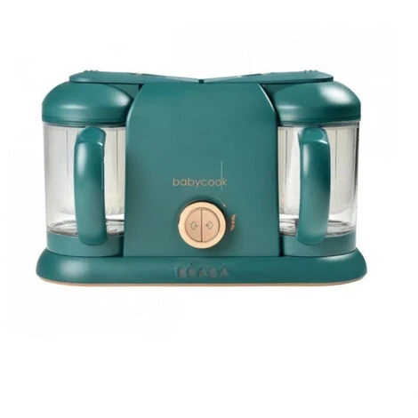BEABA, Babycook Duo, Robot Bébé 4 En 1 Mixeur-cuiseur, Contenance XXL 2200 Ml - Pine Green 3 BEABA, Babycook Duo, Robot Bébé 4 En 1 Mixeur-cuiseur, Contenance XXL 2200 Ml - Pine Green