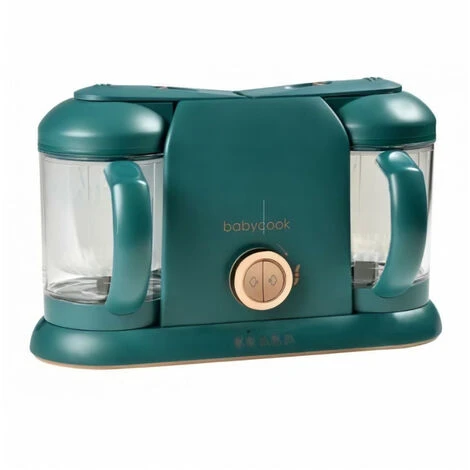 BEABA, Babycook Duo, Robot Bébé 4 En 1 Mixeur-cuiseur, Contenance XXL 2200 Ml - Pine Green 4 BEABA, Babycook Duo, Robot Bébé 4 En 1 Mixeur-cuiseur, Contenance XXL 2200 Ml - Pine Green – Image 2