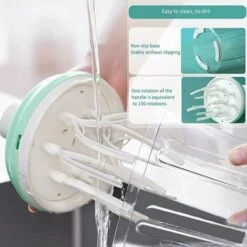 Batteur A Main, Mixeur A Main Batteur, Fouet Manuel Multifonctionnel Speedy Chef De Cuisine De Batteur D'Oeufs 1200ml 10 Batteur A Main, Mixeur A Main Batteur, Fouet Manuel Multifonctionnel Speedy Chef De Cuisine De Batteur D'Oeufs 1200ml -Petit Électroménager 96321038 4