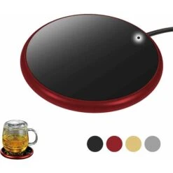 Chauffe Tasse Chauffe-tasse, Chauffe-café, Chauffe-café USB, Chauffe-tasse Portable Pour Bureau, Pour Chauffe-tasse Pour Cacao, Thé, Lait, Boissons, Pour Cadeaux De Café。 Rouge De Chine