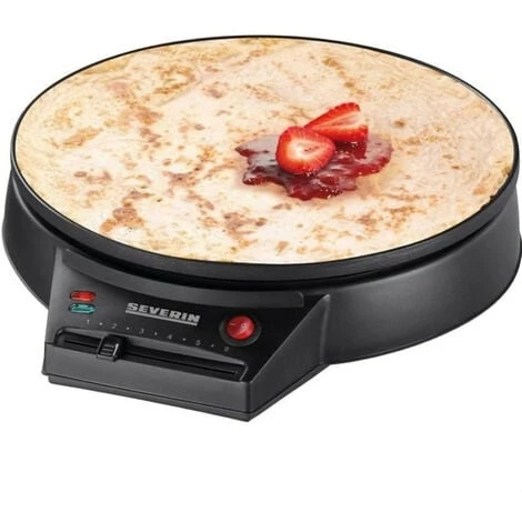 SEVERIN CM2198 - Crepiere Diametre 30cm 1000W - Thermostat Réglable - Inclus Spatule A Crepe Et Répartiteur De Pâte En Bois -… 3 SEVERIN CM2198 - Crepiere Diametre 30cm 1000W - Thermostat Réglable - Inclus Spatule A Crepe Et Répartiteur De Pâte En Bois -…