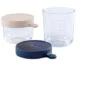 BEABA Coffret 2 Portions Verre 150ml Pink, 250ml Dark Blue -Petit Électroménager 96412883 1