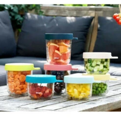 BEABA Coffret 2 Portions Verre 150ml Pink, 250ml Dark Blue 7 BEABA Coffret 2 Portions Verre 150ml Pink, 250ml Dark Blue -Petit Électroménager 96412883 3