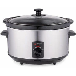 Alpina Mijoteuse électrique Ovale 3,5Lt Acier Céramique Antiadhésif 240W