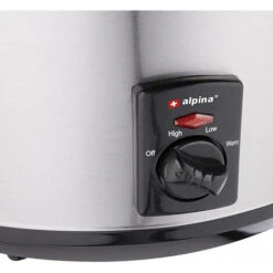 Alpina Mijoteuse électrique Ovale 3,5Lt Acier Céramique Antiadhésif 240W -Petit Électroménager 96515310 4