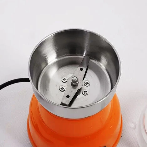 Multifonction Smash Machine Electrique Cereales Moulin A Grain Moulin Epices Herbes Pulverisateur Machine De Meulage Outil En Acier Inoxydable Electrique Moulin A Cafe Pour La Maison,modele:Jaune 6 Multifonction Smash Machine Electrique Cereales Moulin A Grain Moulin Epices Herbes Pulverisateur Machine De Meulage Outil En Acier Inoxydable Electrique Moulin A Cafe Pour La Maison,modele:Jaune – Image 4