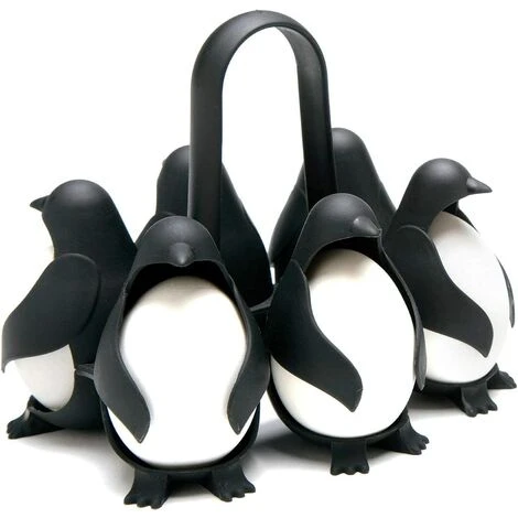 Rangez Et Servez Le Porte-œufs, Cuiseur D'œufs Durs En Forme De Pingouin Pour Faire Des œufs Durs Ou Mous, Contient 6 œufs Pour Une Cuisson Facile Et Un Stockage Au Réfrigérateur 3 Rangez Et Servez Le Porte-œufs, Cuiseur D'œufs Durs En Forme De Pingouin Pour Faire Des œufs Durs Ou Mous, Contient 6 œufs Pour Une Cuisson Facile Et Un Stockage Au Réfrigérateur