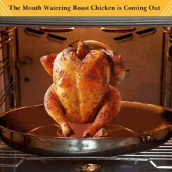 Support De Poulet En Canette De Bière, Support De Rôtissage De Poulet Et De Dinde Pour Fumoir Et Gril, Support De Poulet En Acier Inoxydable, Accessoires De Barbecue Lavables Au Lave-vaisselle -Petit Électroménager 97561188 3