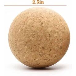 6 Pièces Boule De Liège De Vin, Bouchon De Boule De Liège En Bois Pour Le Remplacement De Bouteille De Carafe De Décanteur De Vin, 2,4 Pouces/ 6,1 Cm -Petit Électroménager 97561999 3