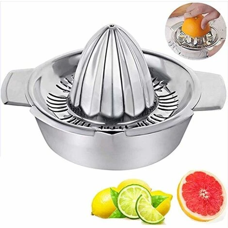 Presse-citron électrique Haut Rendement En Jus - Presse-agrumes, Presse-orange 2 Sens De Rotation - Presse-fruits électrique 2 Cnes - Oranges Presse-agrumes Inox 4 Presse-citron électrique Haut Rendement En Jus - Presse-agrumes, Presse-orange 2 Sens De Rotation - Presse-fruits électrique 2 Cnes - Oranges Presse-agrumes Inox – Image 2