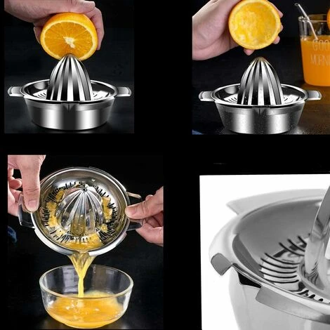 Presse-citron électrique Haut Rendement En Jus - Presse-agrumes, Presse-orange 2 Sens De Rotation - Presse-fruits électrique 2 Cnes - Oranges Presse-agrumes Inox 6 Presse-citron électrique Haut Rendement En Jus - Presse-agrumes, Presse-orange 2 Sens De Rotation - Presse-fruits électrique 2 Cnes - Oranges Presse-agrumes Inox – Image 4