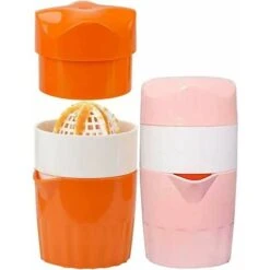 Presse-Agrumes Manuel, 2 Pièces Portable Juicer à Main Pour Fruits, Outil De Cuisine Pour Citrons, Limes Et Autres Fruits